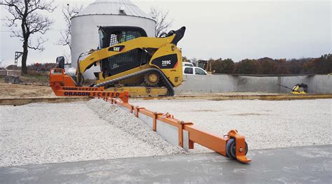 dragon screed for skid steer|concrete skid steer grading attachments.